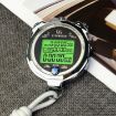 YS Running Training Stopwatch Timer Metal Luminous Stopwatch - 2