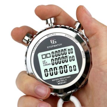 YS Metal Stopwatch 3 Rows Display Electronic Timers - YS-510 10 Memories - 1