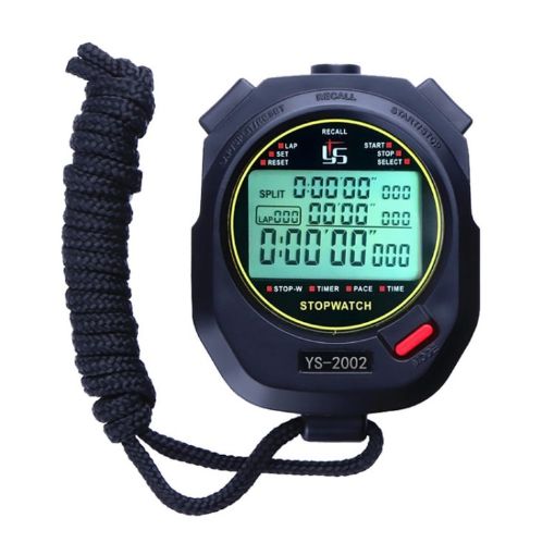 YS Millisecond Stopwatch Timer Running Training Referee Stopwatch - 1