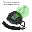 YS Stopwatch Timer Training Fitness Competition Stopwatch, Black - 4