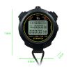 YS Stopwatch Timer Training Fitness Competition Stopwatch, YS-730 Black - 2