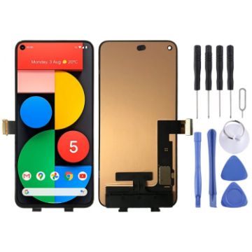 OLED LCD Screen for Google Pixel 5 with Digitizer Assembly - 1
