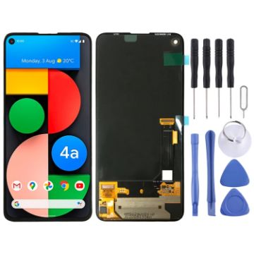 OLED LCD Screen for Google Pixel 4a 5G GD1YQ G025I with Digitizer - 1