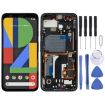 LCD Screen for Google Pixel 4 Digitizer Assembly with Frame - 1