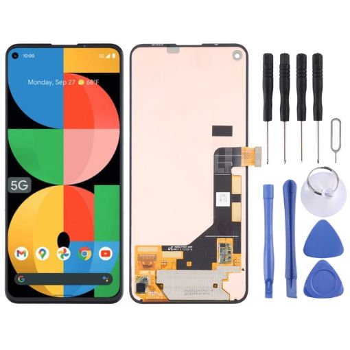 Super AMOLED LCD Screen for Google Pixel 5a 5G with Digitizer - 1