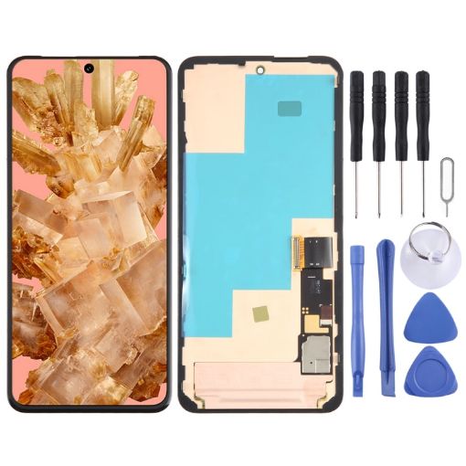 Google Pixel 8 LCD Screen Digitizer Full Assembly with Frame - 1
