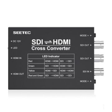 Picture of SEETEC 3 x SDI to 2 x HDMI Two-way Signal Translator Converter