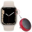 Apple Watch Series 7 Crown Nut Replacement - Red - 5