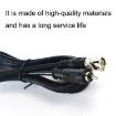 BNC Male to RCA Male Cable 2m - HD Video Coaxial Cable - 5