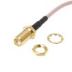 SMA Female to CRC9/TS9 RF Coaxial Connector Adapter Cable, 15cm - 4