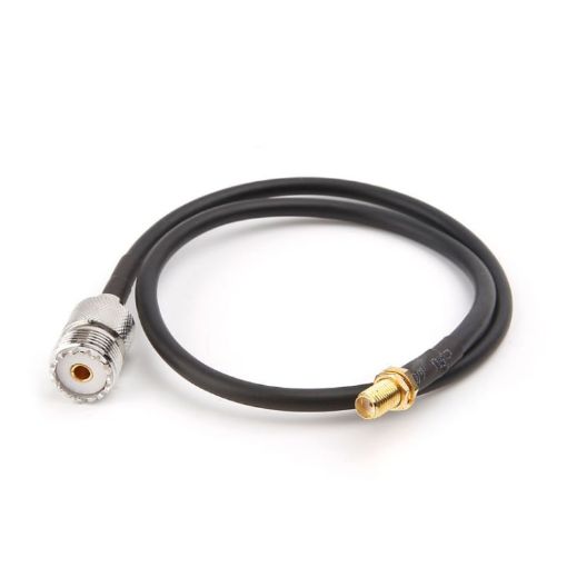 SMA Female to UHF SO239 PL259 Female RG58 Cable 50cm - 1