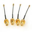 5 PCS RG178 Ufl/IPX/IPEX to SMA Female Adapter Cable, 10cm - 3