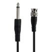 BNC Male to 6.35mm Plug Cable - 2m Length - 2
