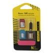 SIM Card Adapter Set + Tray Holder Eject Pin Tool for iPhone 5/5S, 4/4S - 4