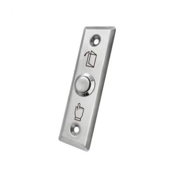 Picture of S28 Stainless Steel Narrow Strip Self-reset Electronic Access Control System Switch Out Button