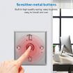 Stainless Steel Exit Button Metal Access Control Switch - 6