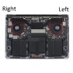 CPU Cooling Cooler Fan for MacBook Pro A1989 13 inch 2018 2019 - 3