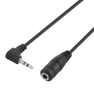 2.5mm Male to 3.5mm Female Audio Stereo Converter Adapter Cable - 1