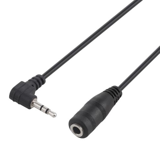 2.5mm Male to 3.5mm Female Audio Stereo Converter Adapter Cable - 1