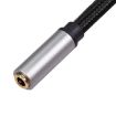 6.35mm Male to 3.5mm Female Audio Adapter Cable - 1.5m Length - 4