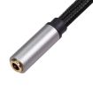 6.35mm Male to 3.5mm Female Audio Adapter Cable - 30cm Length - 4