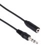 3.5mm Male to 2.5mm Female Converter Cable, 25cm Length - 3
