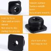 Aluminum Hot Shoe Single Nut Screw Adapter - 2 PCS - 5
