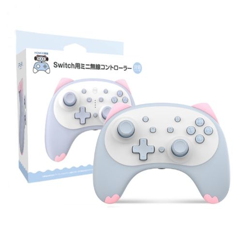 Wireless Cat Shape Handle for Nintendo Switch (Blue) - 1