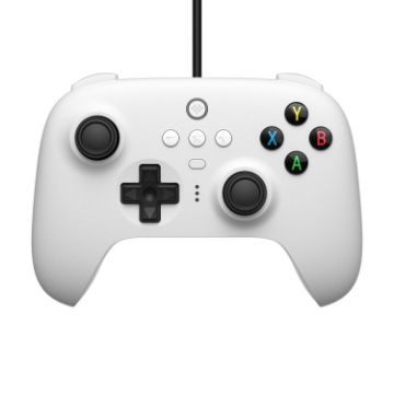 8BitDo Switch/PC USB Wired Gamepad - White - 1