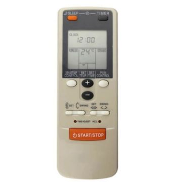 Fujitsu AR-JW19 Air Conditioner Remote Control Replacement Parts - 1