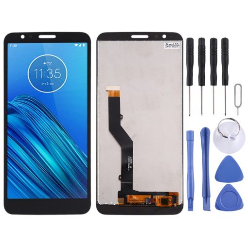 Motorola Moto E6 TFT LCD Screen with Digitizer - Black - 1