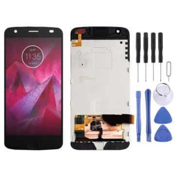 LCD Screen for Motorola Moto Z2 Force XT1789 - Black - 1