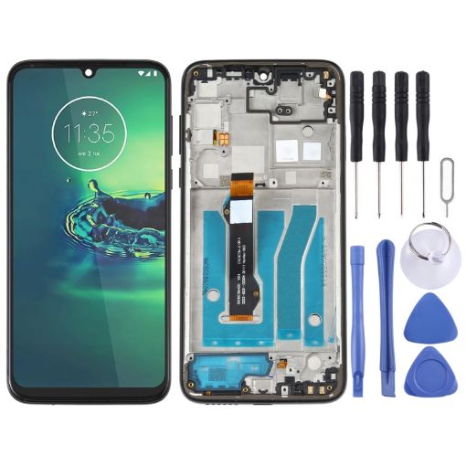 Motorola Moto G8 Plus XT2019 LCD Screen Assembly (Black) - 1