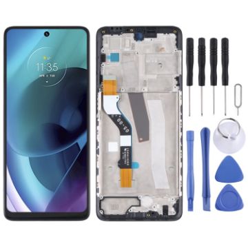 Motorola Moto G51 5G TFT LCD Screen Digitizer Assembly with Frame - 1