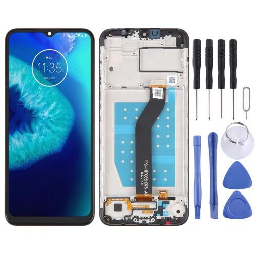 LCD Screen For Motorola Moto G8 Power Lite Digitizer Full Assembly - 1
