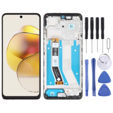 LCD Screen For Motorola Moto G7 - Digitizer Full Assembly With Frame - 1