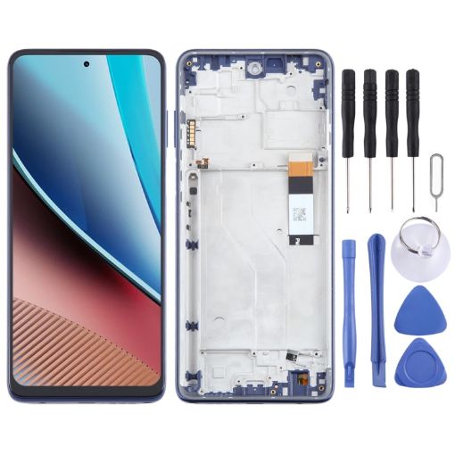 Motorola Moto G Stylus 2023 LCD Screen Digitizer Assembly (Blue) - 1