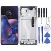 Motorola Edge 2022 OEM LCD Screen Digitizer Full Assembly with Frame - Black - 1