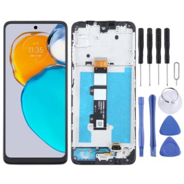 Motorola Moto E32S LCD Screen Digitizer Assembly with Frame - 1
