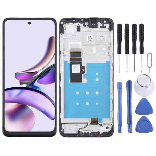 Motorola Moto G23 OEM LCD Screen Digitizer Full Assembly with Frame - 1