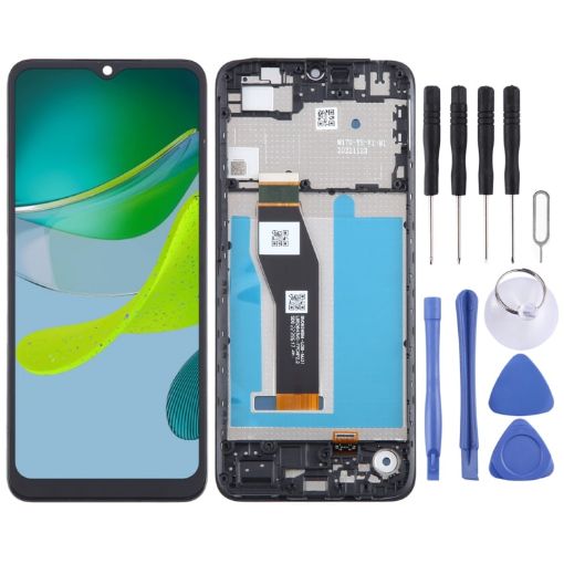 Motorola Moto E13 OEM LCD Screen Digitizer Assembly with Frame - 1