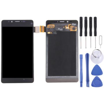 Black LCD Display + Touch Panel for Microsoft Lumia 950 - 1