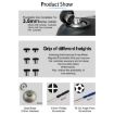 18 PCS Xbox One ELITE Game Controller Handle Key Replacement Accessories - Blue - 5