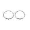 Xbox One Elite 5pairs 3D Replacement Ring Handle Accessories - Silver Plating - 1