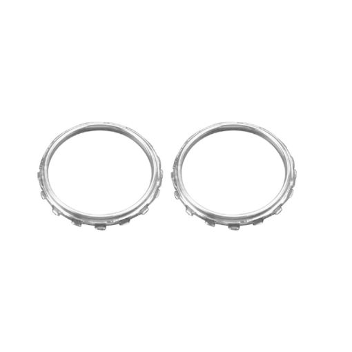 Xbox One Elite 5pairs 3D Replacement Ring Handle Accessories - Silver Plating - 1