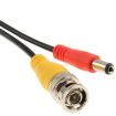 20m CCTV Safety Camera Power Video Cable - Black - 2