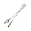 POE Splitter RJ45 Network Camera Power Supply - 15 PCS (White) - 1