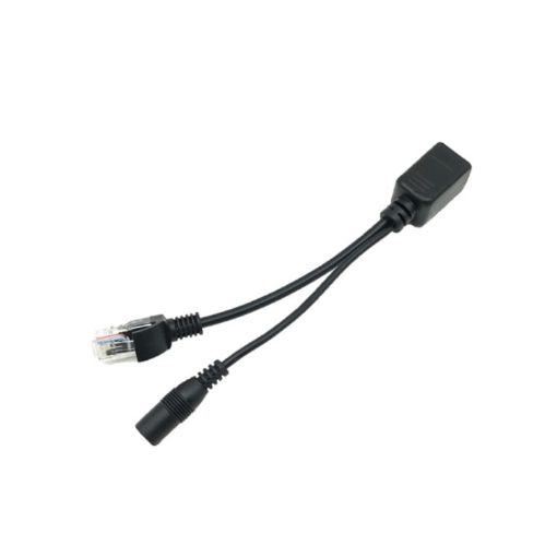 POE Splitter RJ45 Network Camera Power Supply - 15 PCS (Black) - 1