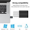 300Mbps Wireless 802.11N USB Network Nano Card Adapter - Black - 2
