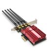 EDUP 9633-800 AC1900Mbps Dual Band PCI-Express Adapter 4 Antenna - 4